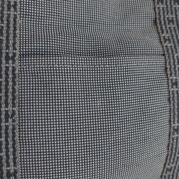 Hermes Herline MM Gray Canvas Tote Toile Fourre-Tout MM - Picture 6 of 16